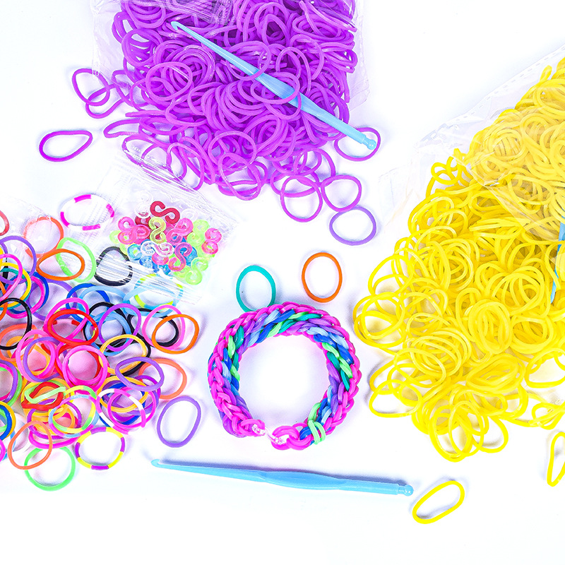 600 pieces Colorful Rubber Ban - đánh giá và giá Jewelry Making Course