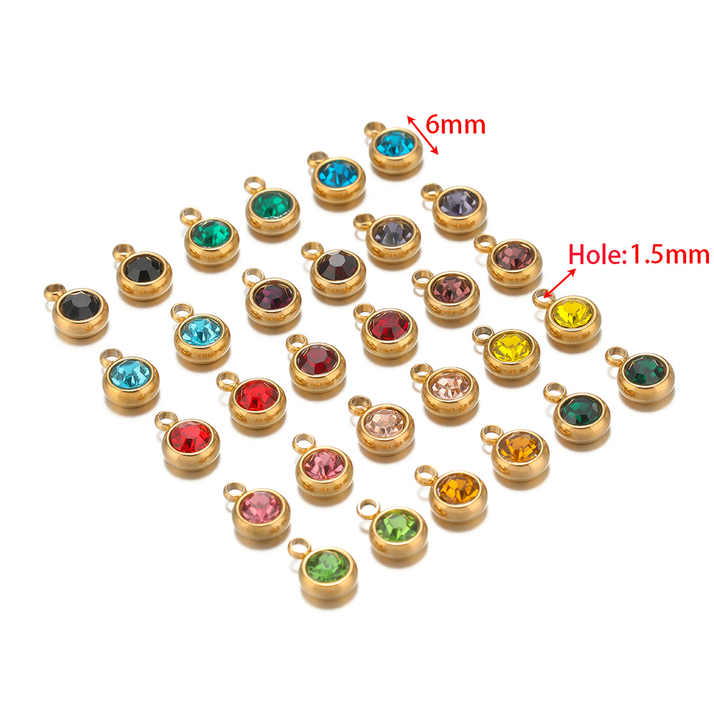 20pcs Zircon Beads Pendants St - đánh giá và giá Jewelry Making Gemstones