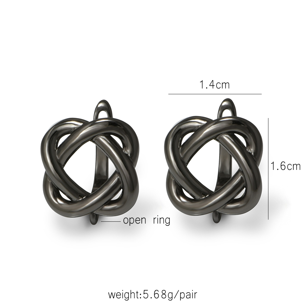 YANASI 1 Pair Gun Black  Brass - đánh giá và giá Jewelry Making Hardware