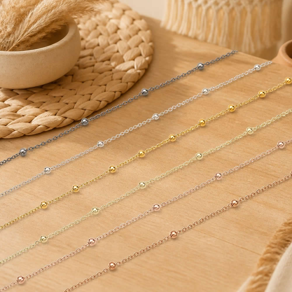Stainless Steel 4mm Bead 2mm C - đánh giá và giá Chain Roll Cable