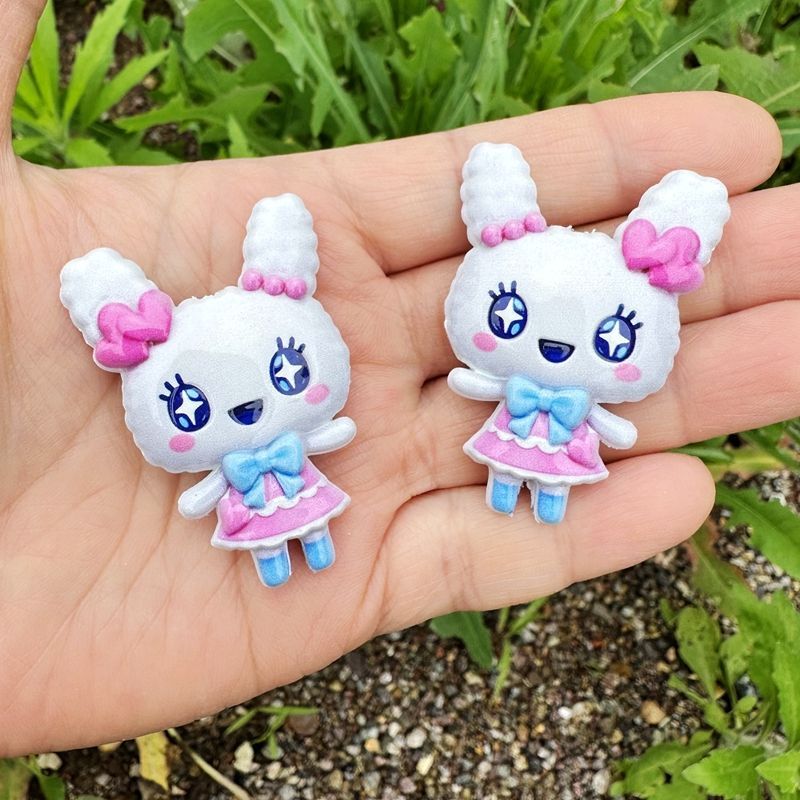 45mm Cartoon Tamagotchi double - đánh giá và giá Jewelry Making Accessories