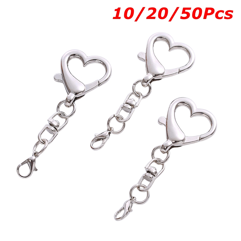 10/20/50Pieces Unique Alloy He - đánh giá và giá Lobster Clasp Silver
