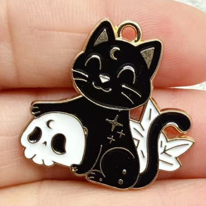 10pcs Original Alloy Enamel Bl - đánh giá và giá Jewelry Making Diy