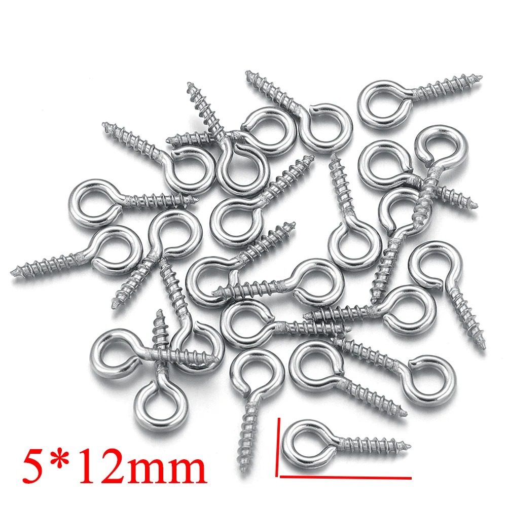 100pcs/lot Stainless Steel Min - đánh giá và giá Jewelry Making Eye Pins