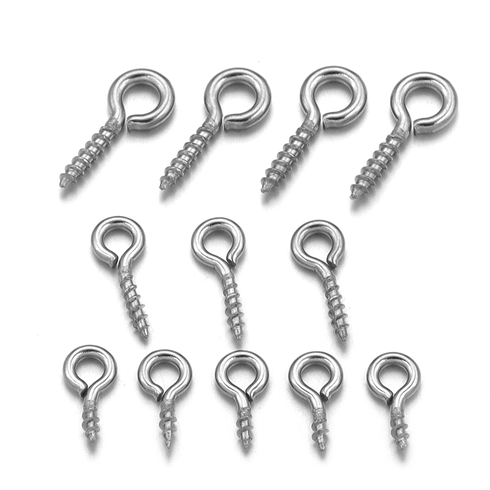 100pcs/lot Stainless Steel Min - đánh giá và giá Jewelry Making Eye Pins