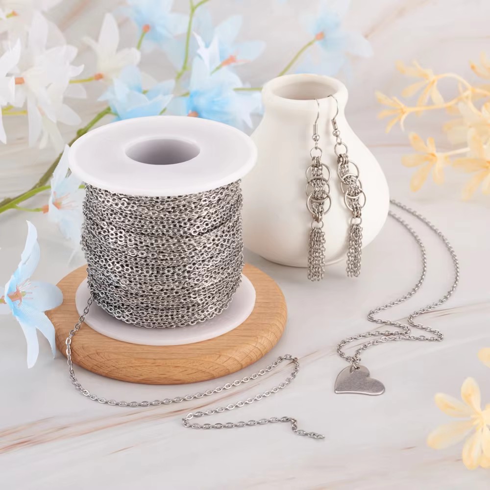 PandaHall 50m/roll Stainless S - đánh giá và giá Chain Roll Cable