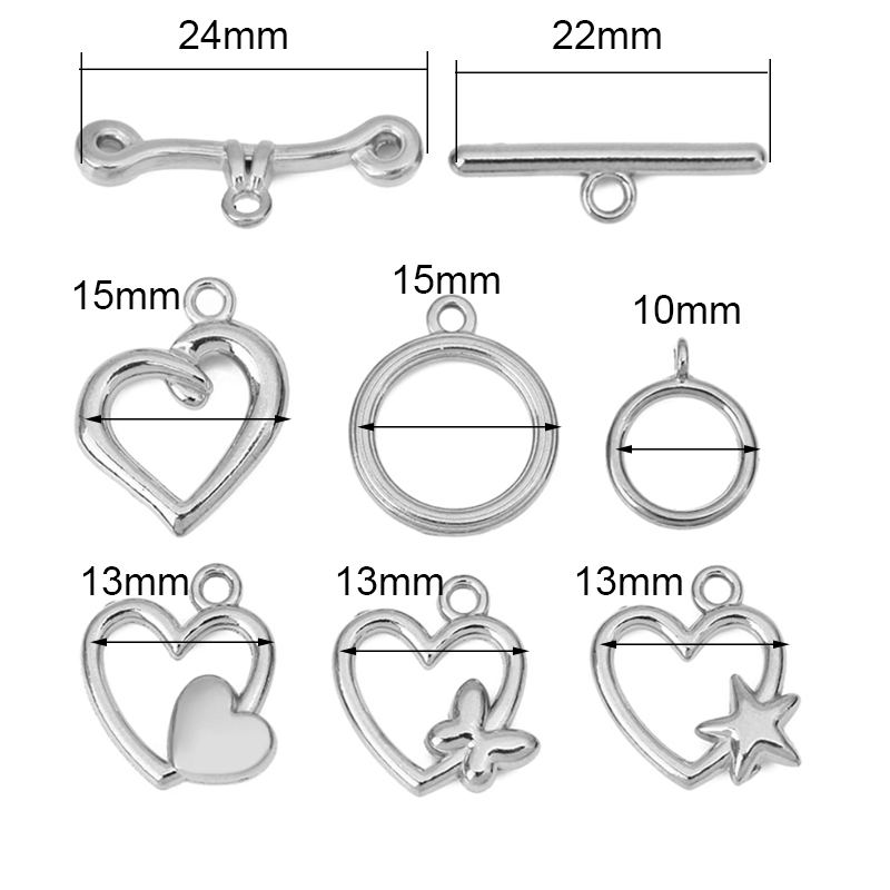 5sets PVD Never Fade Stainless - đánh giá và giá Jewelry Making Hardware