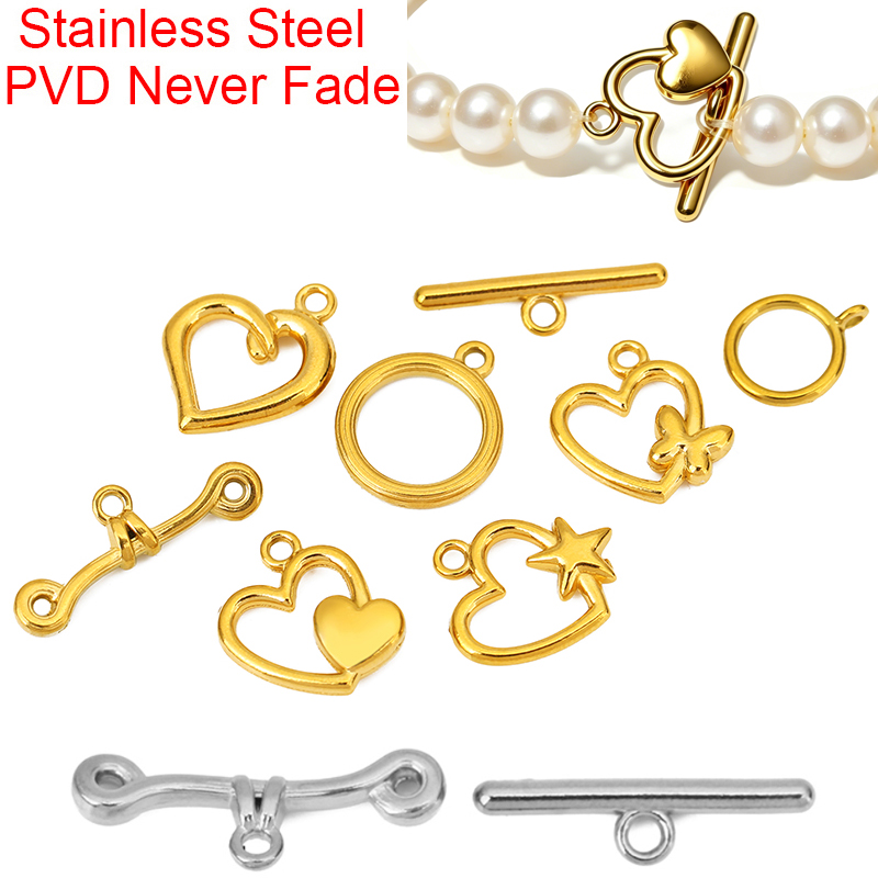 5sets PVD Never Fade Stainless - đánh giá và giá Jewelry Making Hardware