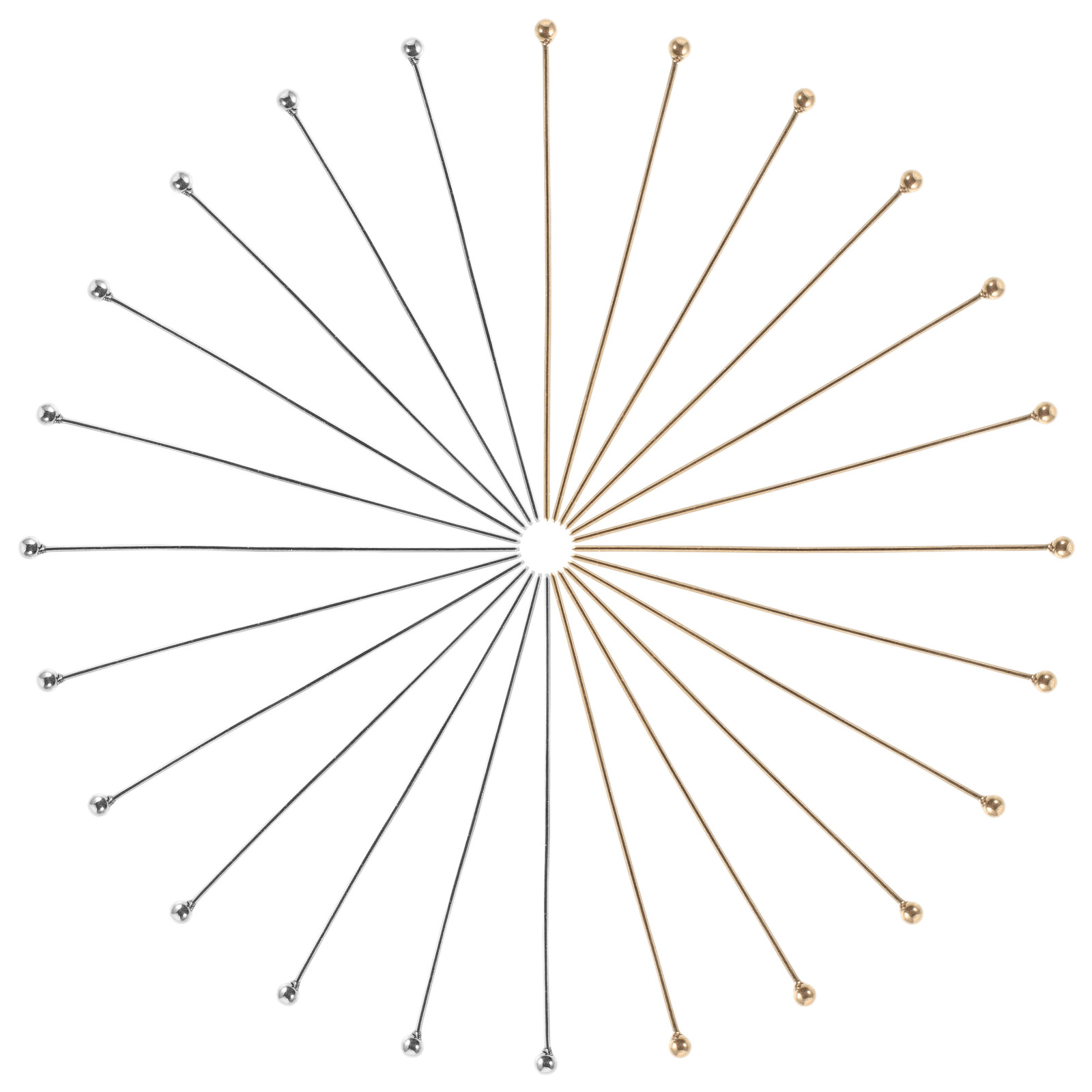 100Pcs Stainless Steel Ball He - đánh giá và giá Jewelry Making Head Pins