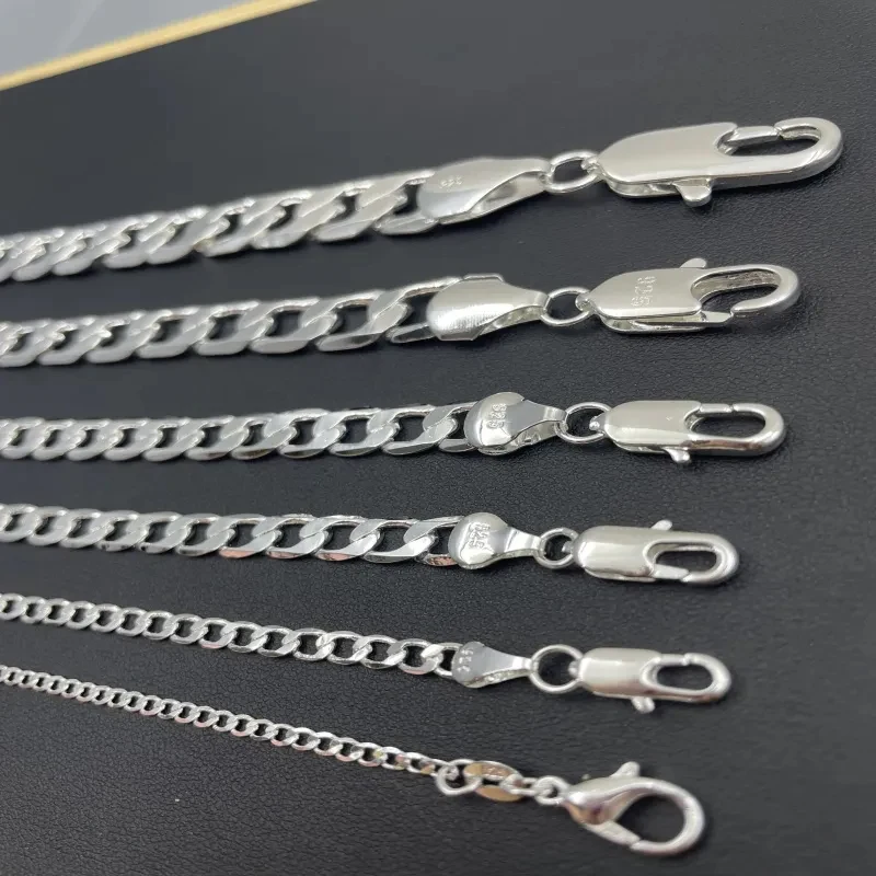 Men's 925 Sterling Silver Neck - đánh giá và giá Lobster Clasp Silver