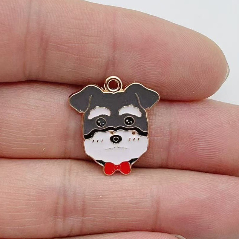 12pcs cartoon pet spotted dog  - đánh giá và giá Jewelry Making Accessories