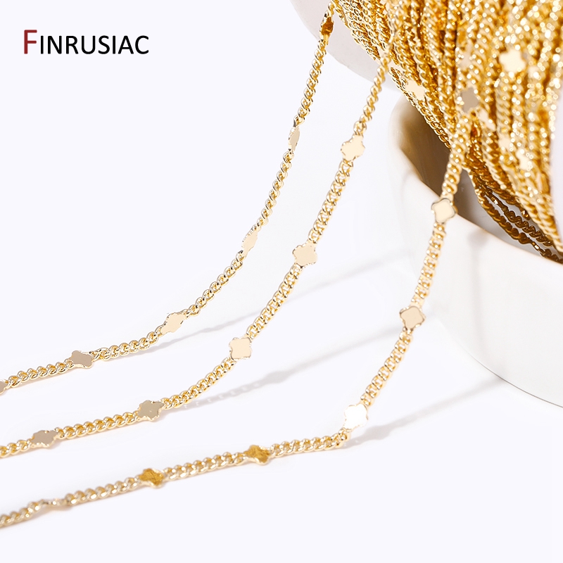 14K Gold Plated Brass Sequins  - đánh giá và giá Chain Roll Cable