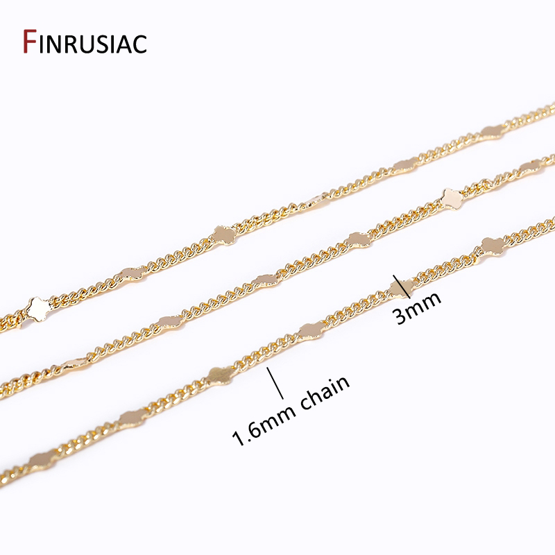 14K Gold Plated Brass Sequins  - đánh giá và giá Chain Roll Cable