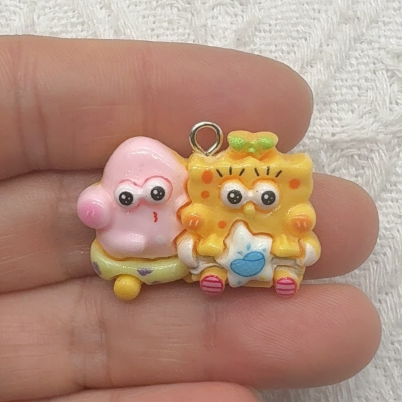 10pcs cartoon resin pendant, D - đánh giá và giá Jewelry Making Accessories
