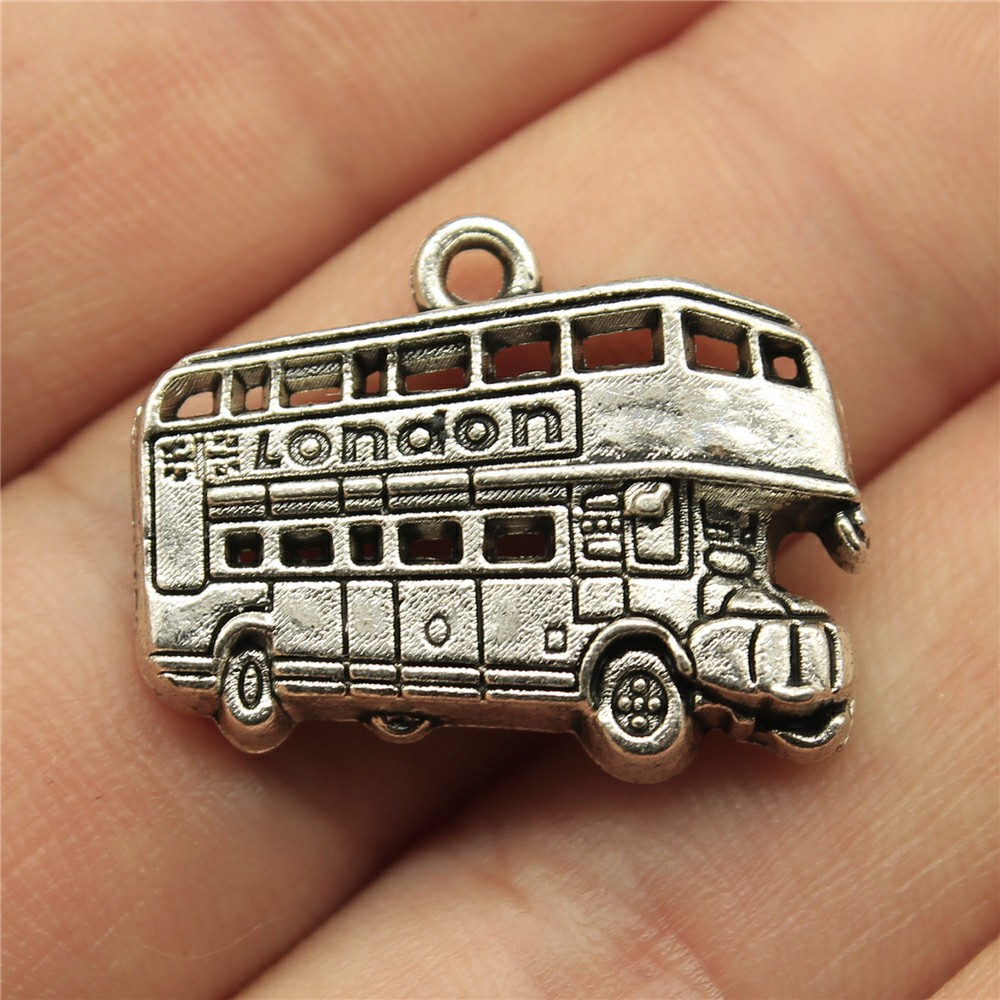 IFOCUS 10pcs/Lot London Bus Ch - đánh giá và giá Jewelry Making In London