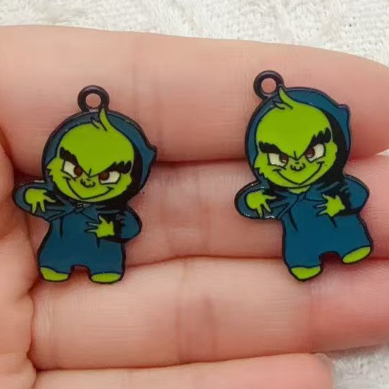 10pcs alloy drip oil cartoon C - đánh giá và giá Jewelry Making Accessories