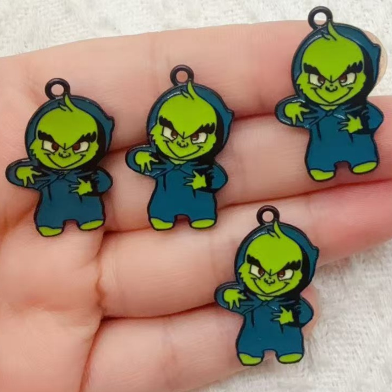 10pcs alloy drip oil cartoon C - đánh giá và giá Jewelry Making Accessories