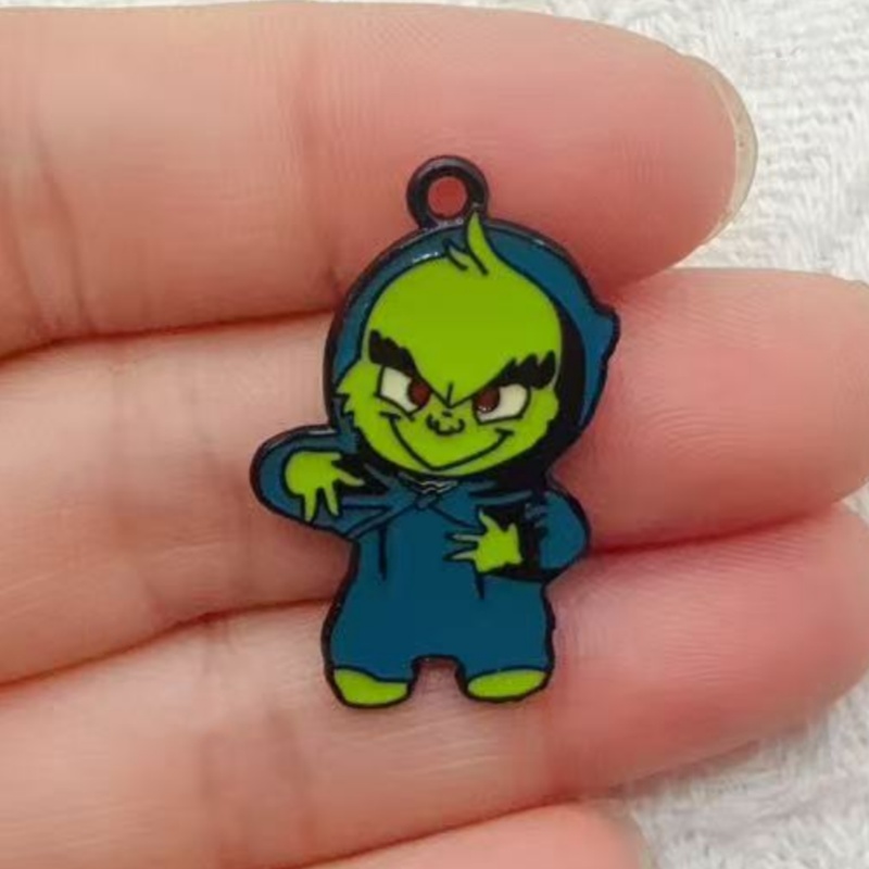10pcs alloy drip oil cartoon C - đánh giá và giá Jewelry Making Accessories