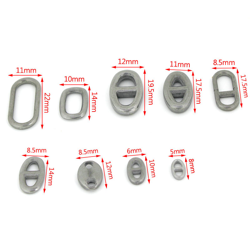 10Pcs Stainless Steel Double H - đánh giá và giá Jewelry Making Findings