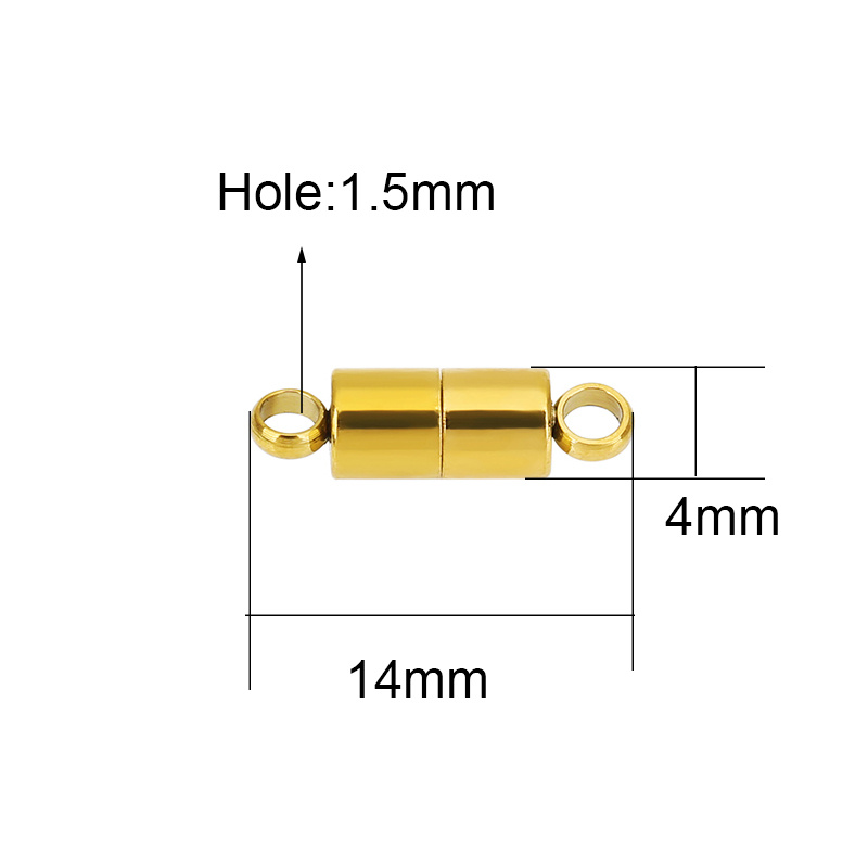 2pcs 14mm Stainless Steel Neck - đánh giá và giá Jewelry Making Findings