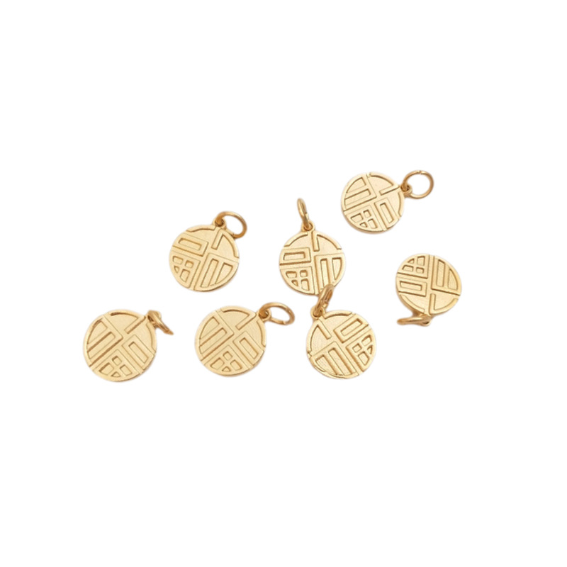 Vietnam Sand Gold Fu Character - đánh giá và giá Jewelry Making Vietnam