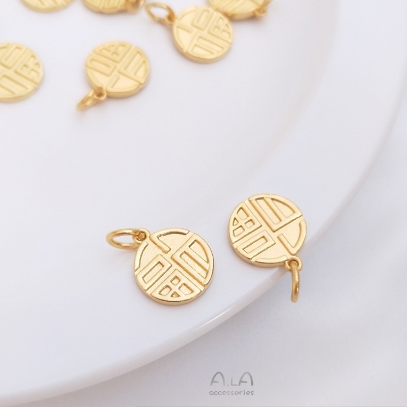 Vietnam Sand Gold Fu Character - đánh giá và giá Jewelry Making Vietnam