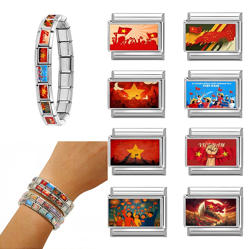 National Day of Vietnam Colorf - đánh giá và giá Jewelry Making Vietnam