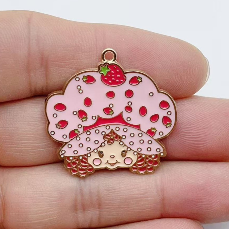 10pcs Cute Little Girl Enamel  - đánh giá và giá Jewelry Making Diy