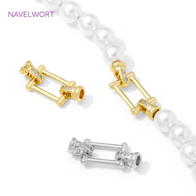 1/2Pcs 14K Gold Plated Pearl C - đánh giá và giá Jewelry Making Findings