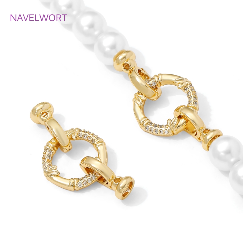 1/2Pcs 14K Gold Plated Pearl C - đánh giá và giá Jewelry Making Findings