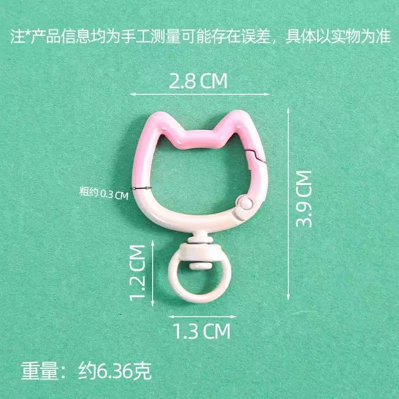 5-10PCS Gradient Cute Cat Clas - đánh giá và giá Jewelry Making Hardware